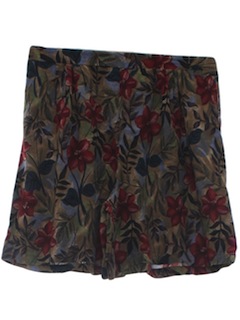 1980's Womens Totally 80s Shorts