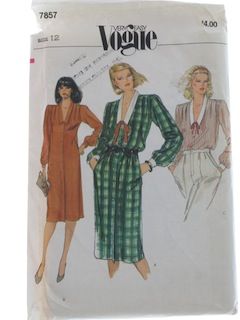 1980's Womens Pattern