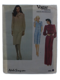 1980's Womens Pattern