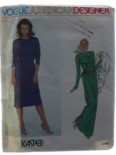 1980's Womens Pattern