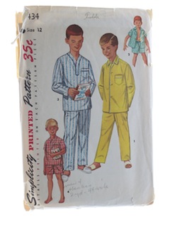 1950's Mens/Boys Pattern