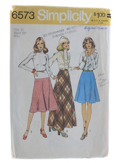 1970's Womens Pattern