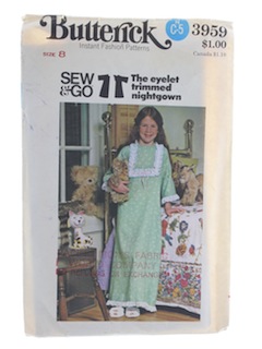 1980's Womens/girls Pattern