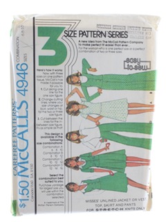 1970's Womens Pattern