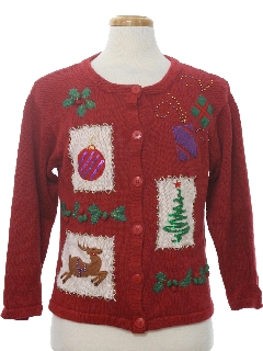 1980's Womens Ugly Christmas Sweater