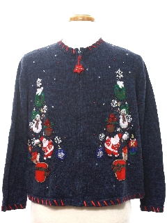 1980's Womens Ugly Christmas Sweater