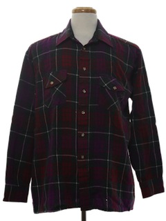 1980's Mens Flannel Shirt