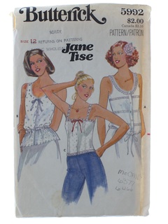 1980's Womens Pattern