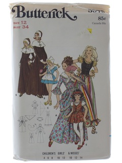 1970's Womens Pattern