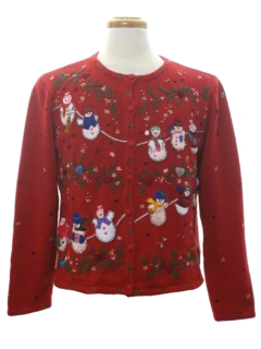 1980's Womens Ugly Christmas Sweater