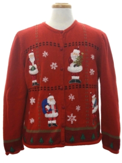 1980's Womens Ugly Christmas Sweater