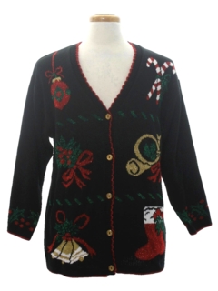 1980's Unisex Vintage Ugly Christmas Cardigan Sweater