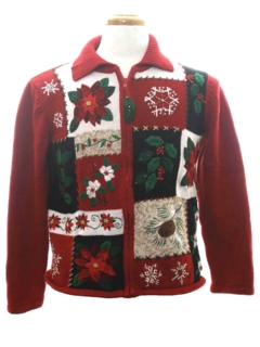 1980's Womens Ugly Christmas Sweater