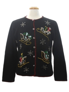 1980's Womens Ugly Christmas Sweater