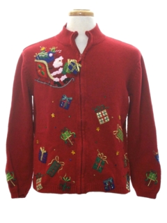 1980's Womens Ugly Christmas Sweater