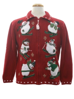 1980's Womens Ugly Christmas Sweater