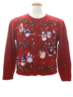 1980's Womens Ugly Christmas Sweater