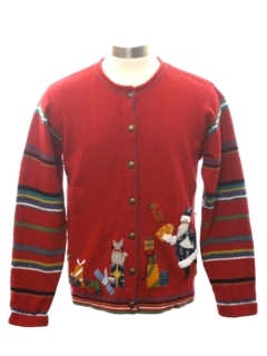 1980's Womens Ugly Christmas Sweater