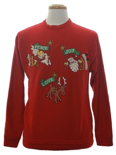 1980's Unisex Ugly Christmas Sweatshirt