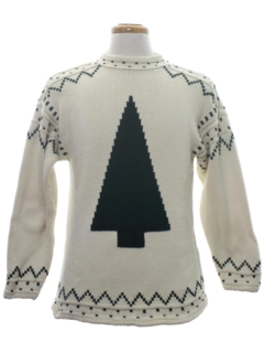 1980's Unisex Minimalist Ugly Christmas Sweater