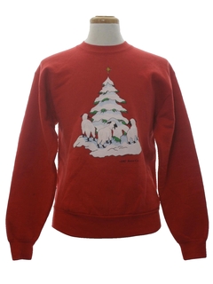 1980's Unisex Ugly Christmas Sweatshirt