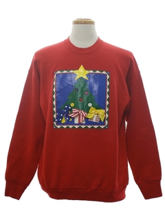 1980's Unisex Ugly Christmas Sweatshirt