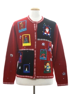 1990's Womens Ugly Christmas Sweater