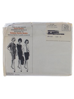 1960's Womens Dress Pattern