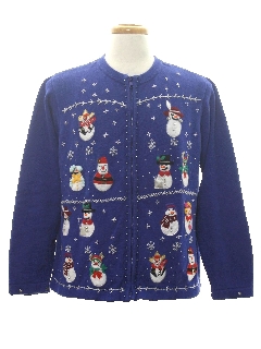 1980's Womens Ugly Christmas Sweater