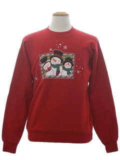 1980's Unisex Ugly Christmas Sweatshirt