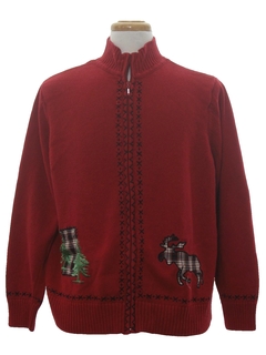 1980's Unisex Minimalist Ugly Christmas Sweater