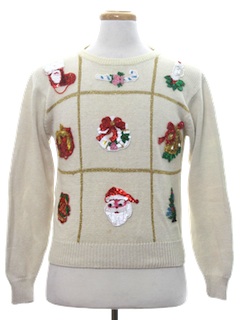 1980's Womens Ugly Christmas Sweater