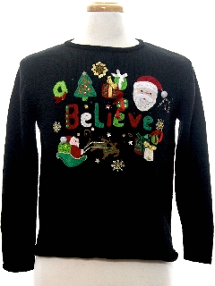 1980's Womens Ugly Christmas Sweater