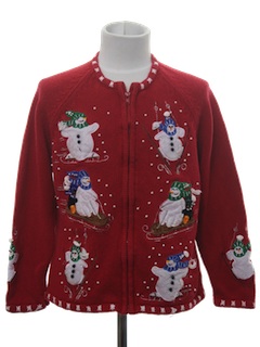 1980's Unisex Girls or Boys Ugly Christmas Sweater
