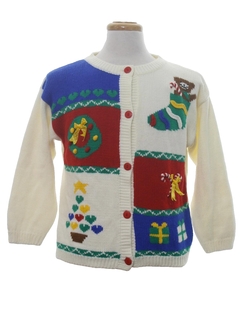 1980's Womens Ugly Christmas Sweater