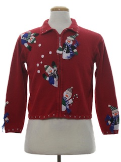 1980's Womens or Girls Ugly Christmas Sweater