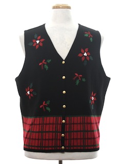 1990's Unisex Ugly Christmas Sweater Vest