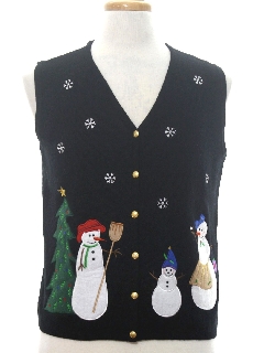 1990's Unisex Ugly Christmas Sweater Vest