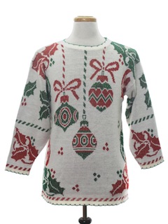 1980's Unisex Vintage Ugly Christmas Sweater