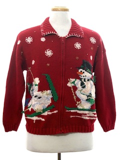 1980's Womens Ugly Christmas Sweater