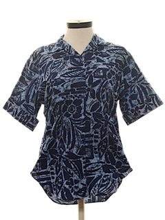 Women's 1980's Hawaiian Shirts at RustyZipper.Com Vintage Clothing