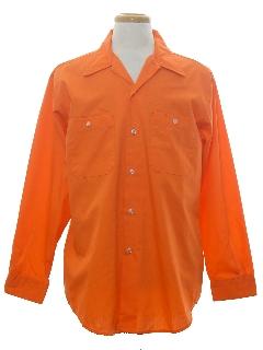 1970's Mens Work Shirt