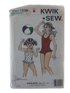 1980's Womens Girls Pattern