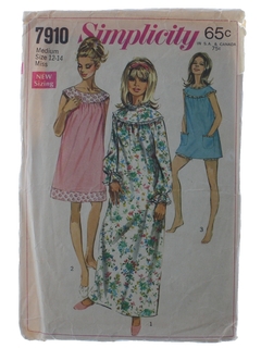 1960's Womens Pattern