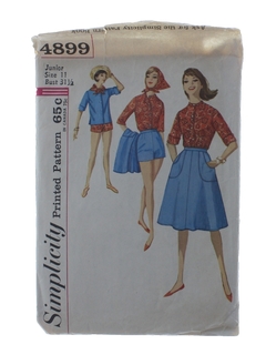 1960's Womens/Girls Pattern