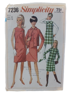 1960's Womens DressPattern