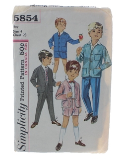 1960's Mens/BoysPattern