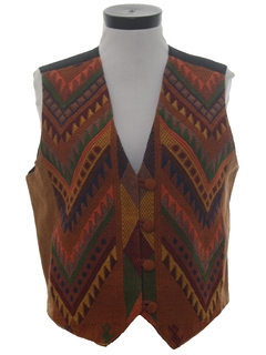 1980's Womens Hippie Vest