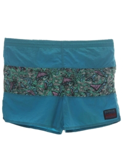 1990's Mens Wicked 90s Swim Shorts