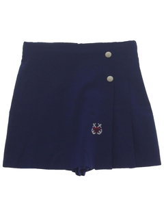 1970's Womens Skort Shorts